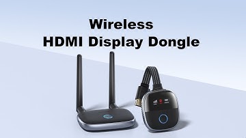 Hagibis wireless HDMI transmitter, plug and play, 50m wireless screen mirroring #tech