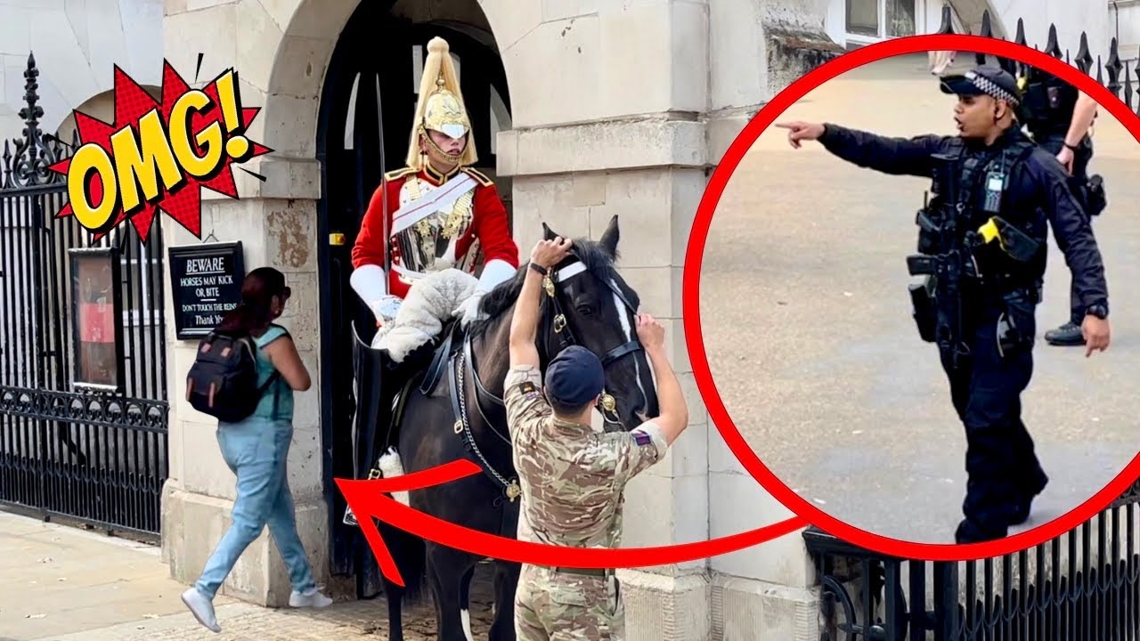 ( Instant Karma) This man MESSED with the WRONG King’s guard \u0026 POLICE officers