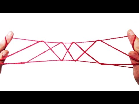 String Tricks! How To Do The 4 Sardines String Figure Step By Step