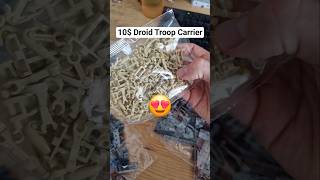 10$ Fake Battle Droid Troop Carrier! #shorts #lego #starwars
