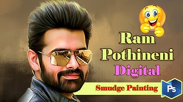 Ram Pothineni🔥 Digital Painting | Full Tutorial For BEGINNERS | Artisa 23
