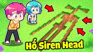 HIHA KHÁM PHÁ CÓ GÌ BÊN TRONG HỐ SÂU SIREN HEAD TRONG MINECRAFT*HIHA HỐ SÂU 😎🤣