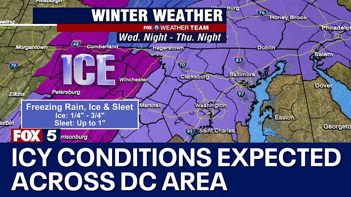 Ice could be on the way for parts of Maryland, Vir...