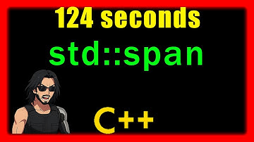 Span In 124 Seconds