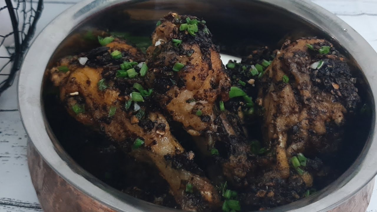 Dindigul Thalapakatti style Black Pepper Chicken 🍗 Recipe 65 YouTube