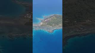 #ミクロネシアからの便り#空から見る#エオット島#旧名#前島#飛行機#海外#ミクロネシア＃空