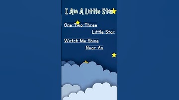 Thumbnail of "I am A Little Star" Lyric karaoke Version   #graduationsongforkids #kindergartenGraduationSong