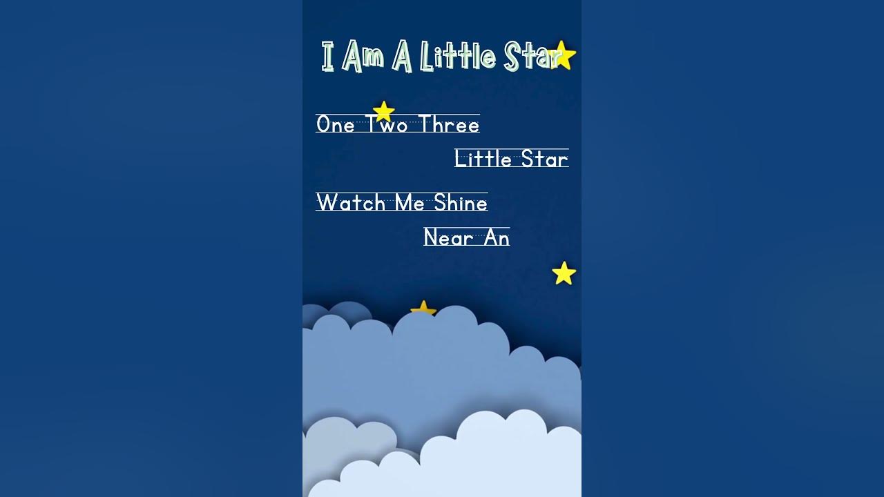 "I am A Little Star" Lyric karaoke Version #graduationsongforkids #kindergartenGraduationSong "I am A Little Star" Lyric karaoke Version #graduationsongforkids #kindergartenGraduationSong
