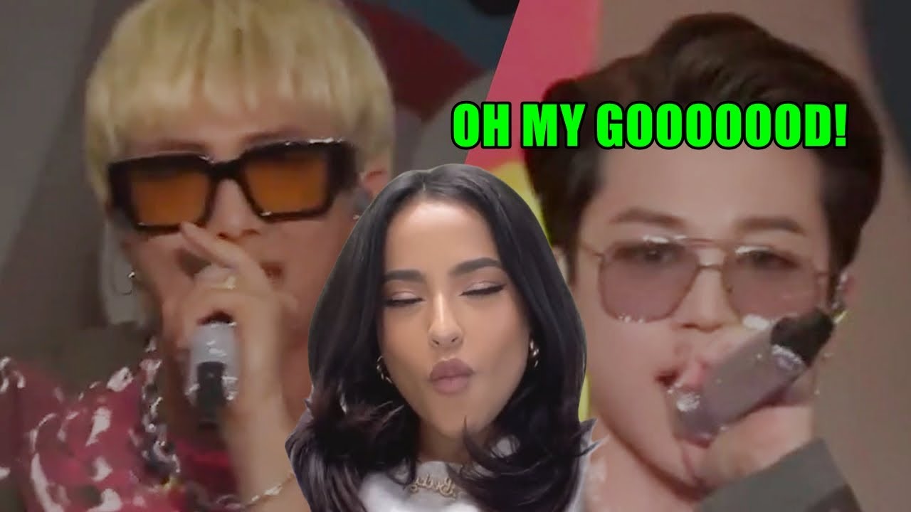 Becky G reacciona al saber que BTS cantó su verso en Chicken Noodle Soup 😱