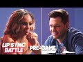 Vanessa Morgan &amp; Andy Grammer Play 🤥 &#39;Liar, Liar&#39; | Lip Sync Battle Pregame