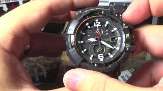 CASIO G-SHOCK REVIEW AND UNBOXING GW-A1130-1AJR SKY COCKPIT 30TH ANNIVERSARY(, 2013-11-18T21:45:44.000Z)