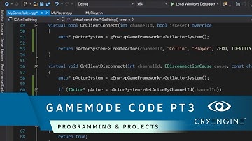 How to create a player and gamemode in code [Part 3] | Programming & Projects