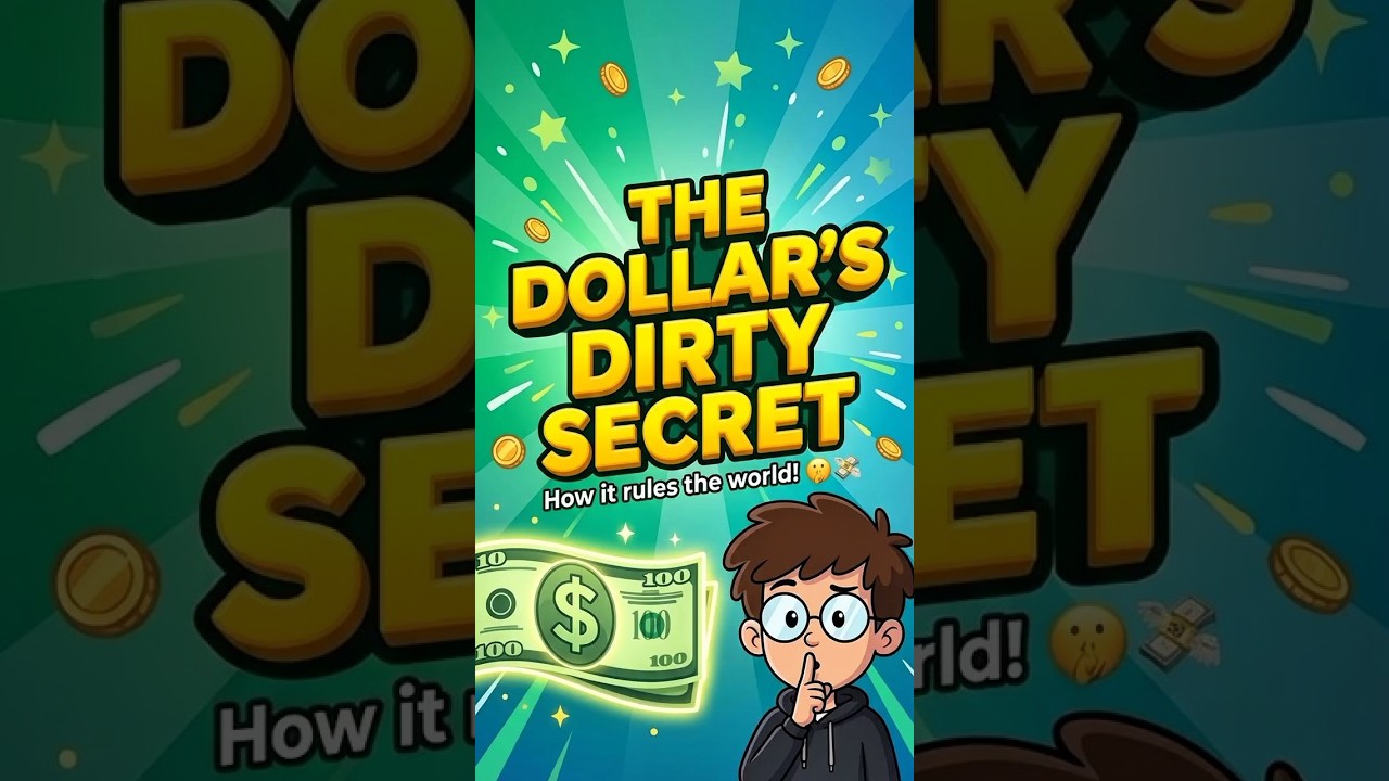 The Dollar's Dirty Secret: How It Rules The World! 🤫💵(Explained in 60s) 🇺🇸⚡| 