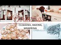 PREPARING FOR CHRISTMAS! | GET IT ALL DONE WITH ME | NEW DECOR, WRAPPING, BAKING, CLEANING