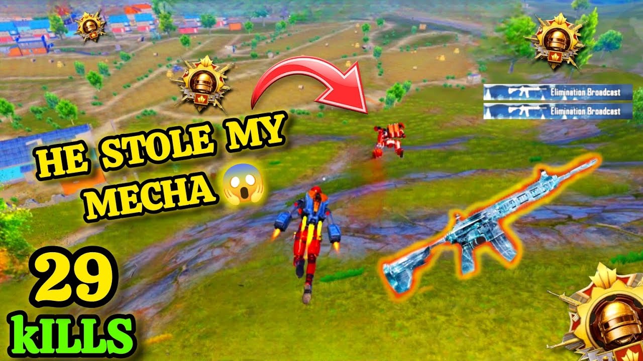 He stole my mecha 😱|  Pubg Mobile Gameplay | PUBG MOBILE|