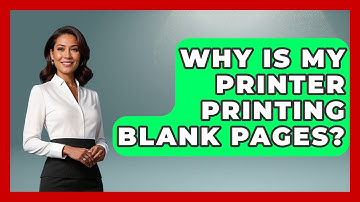Why Is My Printer Printing Blank Pages? - Graphic Design Nerd