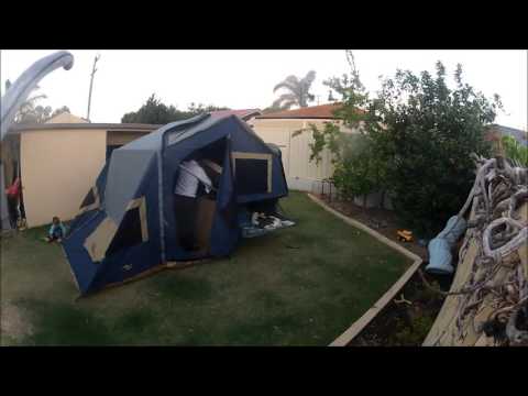 Camper Trailer Setup