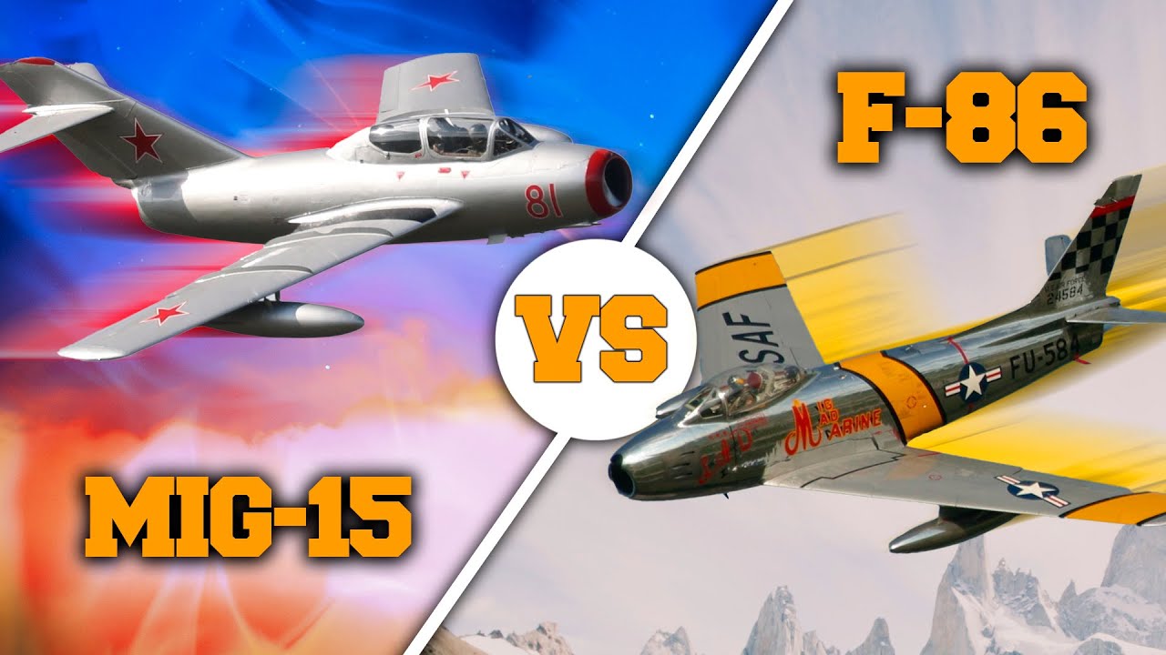 mig-15-vs-f-86-sabre-el-pico-primer-duelo-durante-la-guerra-de-corea