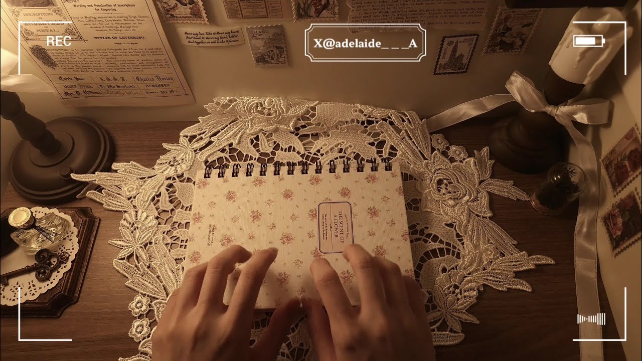 [ 𝐍𝐨 𝐓𝐚𝐥𝐤𝐢𝐧𝐠 𝐀𝐒𝐌𝐑 ] 𝐍𝐨𝐭𝐞𝐛𝐨𝐨𝐤 𝐓𝐚𝐩𝐩𝐢𝐧𝐠 & 𝐒𝐜𝐫𝐚𝐭𝐜𝐡𝐢𝐧𝐠