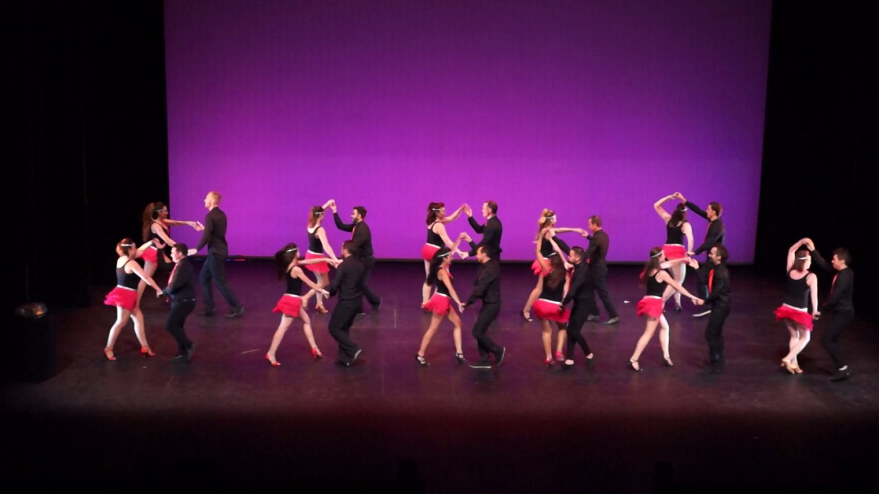 Fin de Curso 2016. Academia de Baile Sandra D. Vega. Salsa y Bachata defensa y justicia