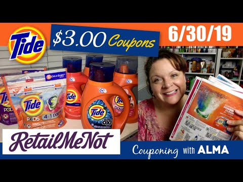 Coupon Insert Preview 6/30/19 Retail Me Not $3 Tide Coupons!