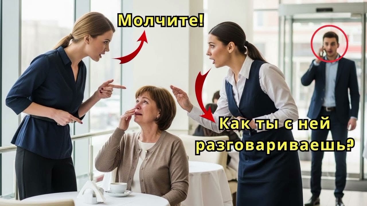 Миллиардер замер, увидев, как официантка обращается с его матерью. А потом он всё понял