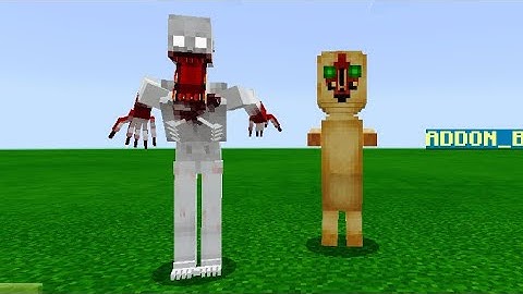 SCP-173 Vs. SCP-096 in Minecraft PE