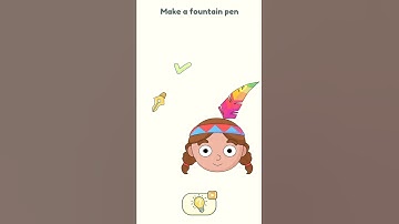 Make a fountain pen#dop #dop2 #games #iq #relaxing #shorts