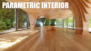 Parametric Interior Design in Blender with Geometry Nodes