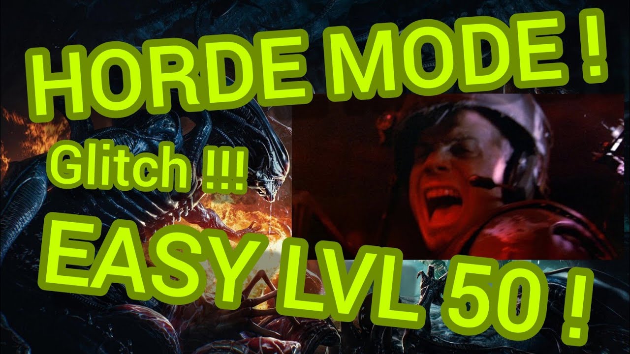 ALIENS FIRETEAM ELITE : WAVE 50 HORDE & GLITCH!!!