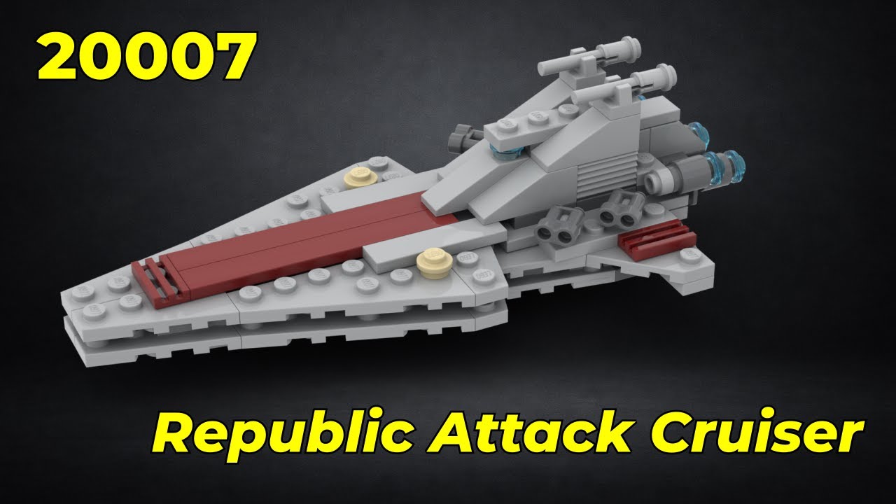 LEGO 20007 Republic Attack Cruiser – Speedbuild