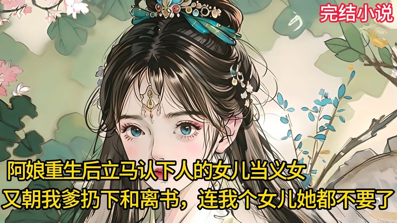 【一口氣看完 】阿娘重生后为过更好的⽣活，认下⼈的⼥⼉当义⼥，⼜朝我爹扔下和离书，连我个⼥⼉她都不要了，看着她决绝的背影，我轻叹都重生了，她还这么天真