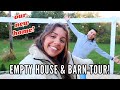 EMPTY HOUSE TOUR! OUR NEW HOME WITH LAND &amp; A POLE BARN!