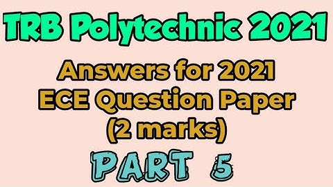 trb ece answer key 2021/trb polytechnic/trb polytechnic ece answer key 2021/trb ece answer key/trb