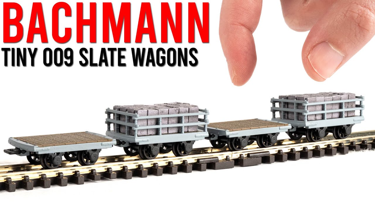 BACHMANN OO9まとめ Bachmann's Smallest Wagons Ever? | OO9 Dinorwic Slate Wagons