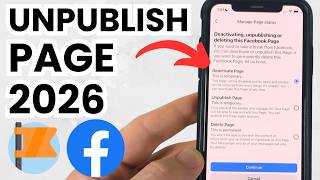 How to Unpublish Facebook Page on iPhone, Android, & Samsung - 2026 Update