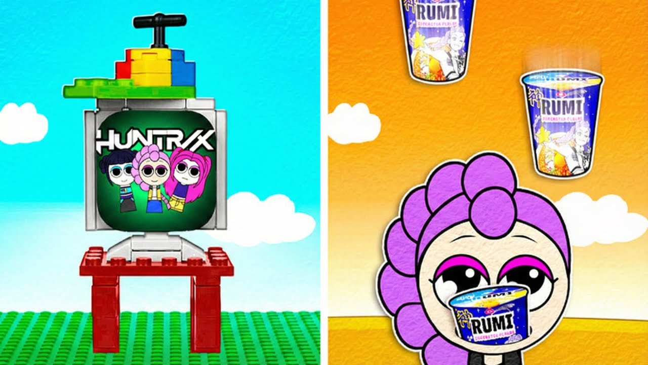 From Stage to Pages 🎶📖 K-pop Demon Hunter Paper Game book Adventure