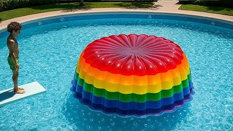 Which: Impossible Swimming Pool-8-Minute Dream ASMR |AI ASMR Oddly Jump