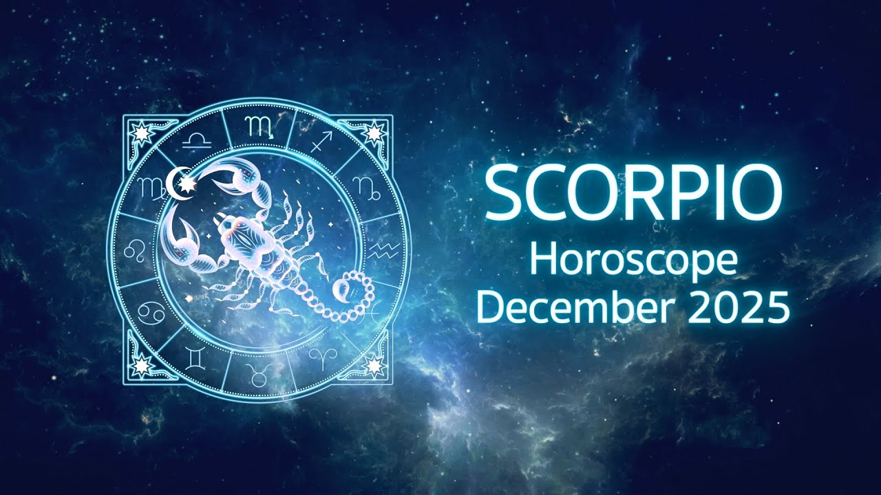 Scorpio December 2025 Horoscope | Financial Focus & New Mission