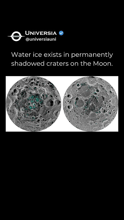 Moon’s Hidden Water Ice Never Melts