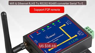 Wifi & Ethernet RJ45 To RS232 RS485 converter Serial To Ether... — Amazing Value 2026 | Must Have!