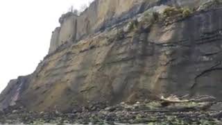 Cliff fall at Shanklin prompts emergency service search