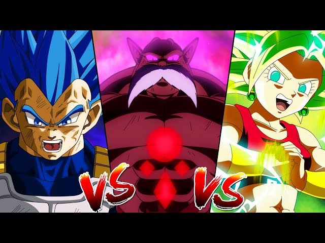 Vegeta (Beyond SSj Blue) & Goku SSj Blue (Kaio-Kenx20) vs Kefla SSj2 & Hit  vs Toppo [God Of Destruction] & Dyspo - Battles - Comic Vine