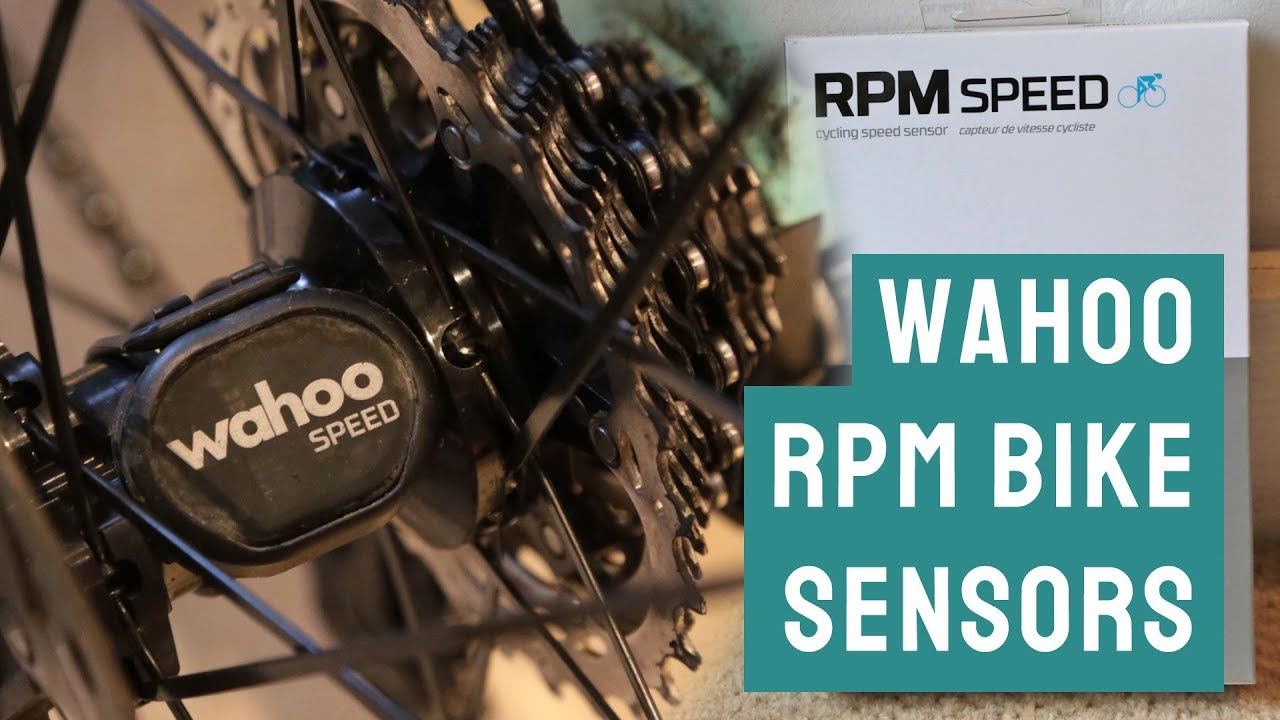 anspændt arbejde deltage Wahoo RPM speed and cadence sensors review - YouTube