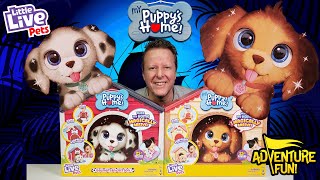 4 Little Live Pets My Puppys Home Build Home Puppy Magically Arrives Adventure Fun Toy Review