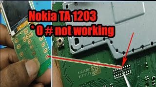 nokia ta 1203 * 0  not working