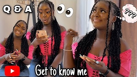 MY FIRST YOUTUBE VIDEO| Q&A Get to know me tag!