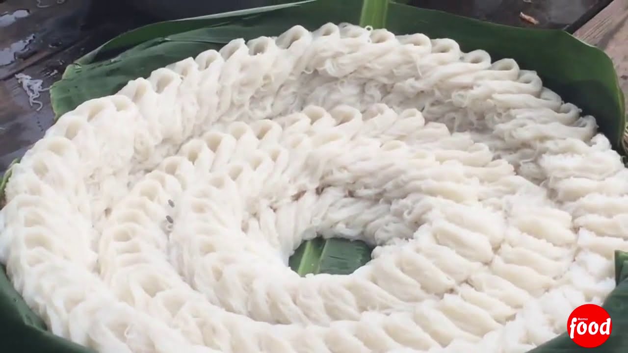 How To Make Traditional Khmer Noodle It Easily By The Man, Ram Food