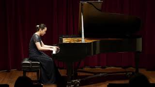 Work Music Piano Qi Liang Piano Recital 2019 New England Conservatory of Music