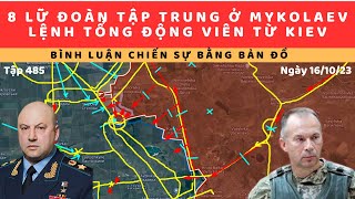 Tập 485. Ucr dồn quân đánh lớn ở Kherson và Crimea Các lữ đoàn thuỷ quân lục chiến tinh nhuệ nhất